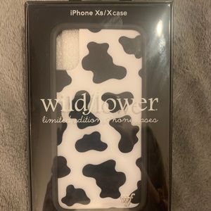 Wildflower Moo Moo iPhone X/XS Case